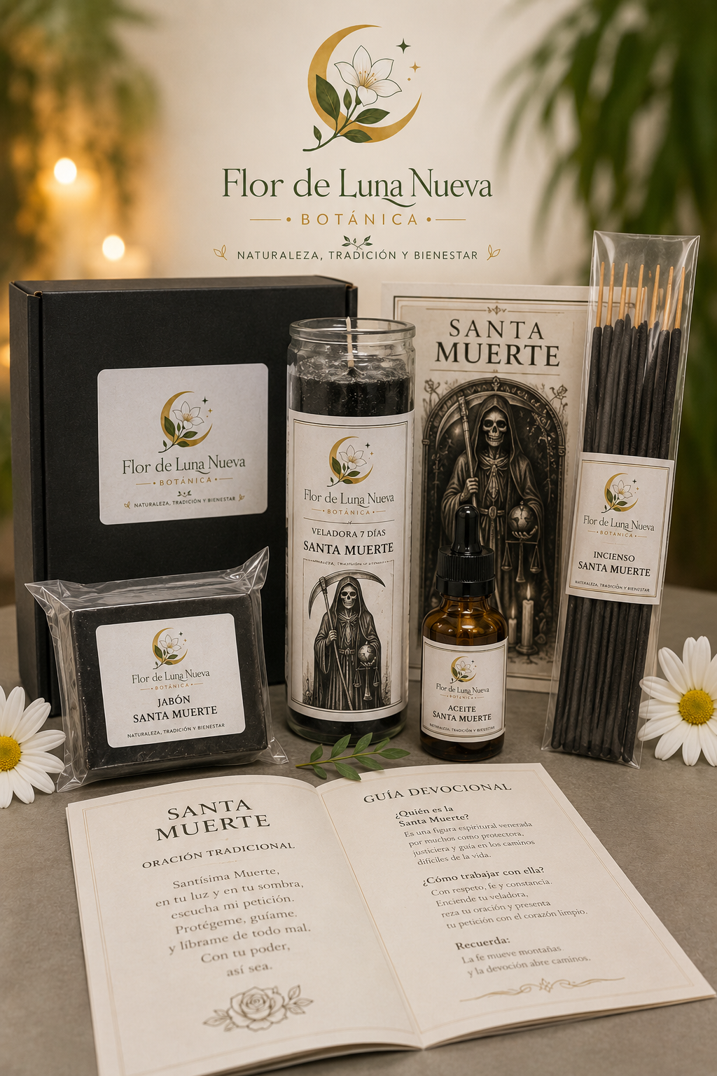 Kit Santa Muerte Tradicional – Altar Devocional Completo